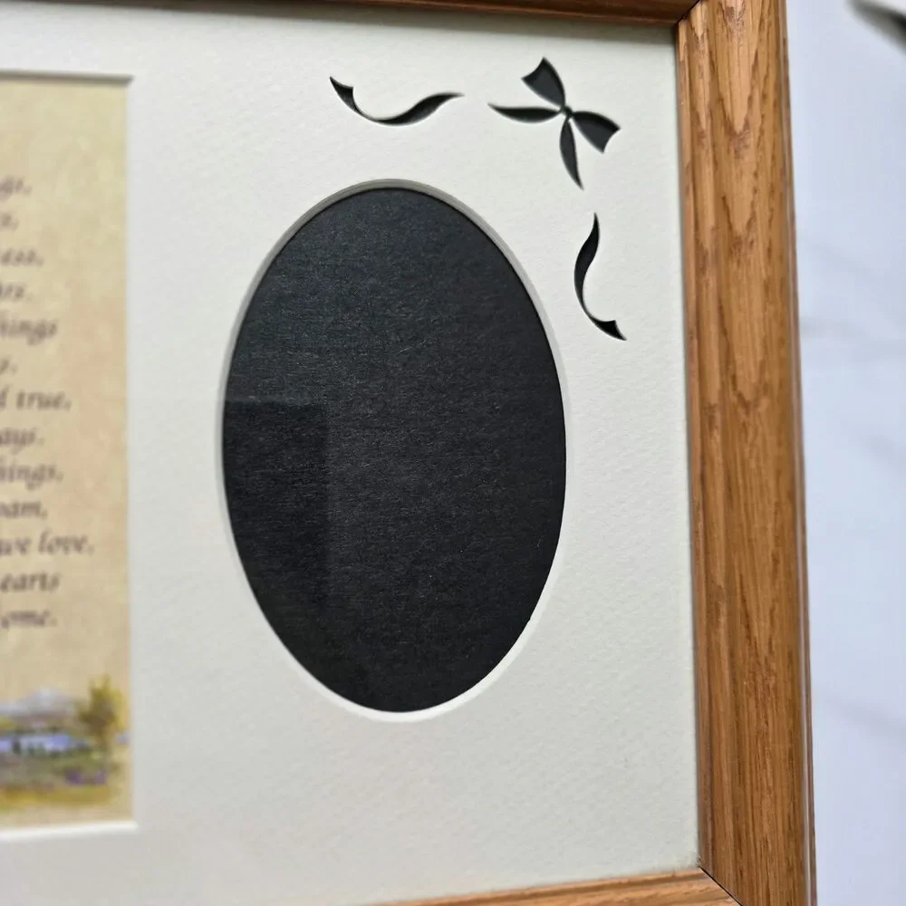 Vintage Family Poetry Picture Frame